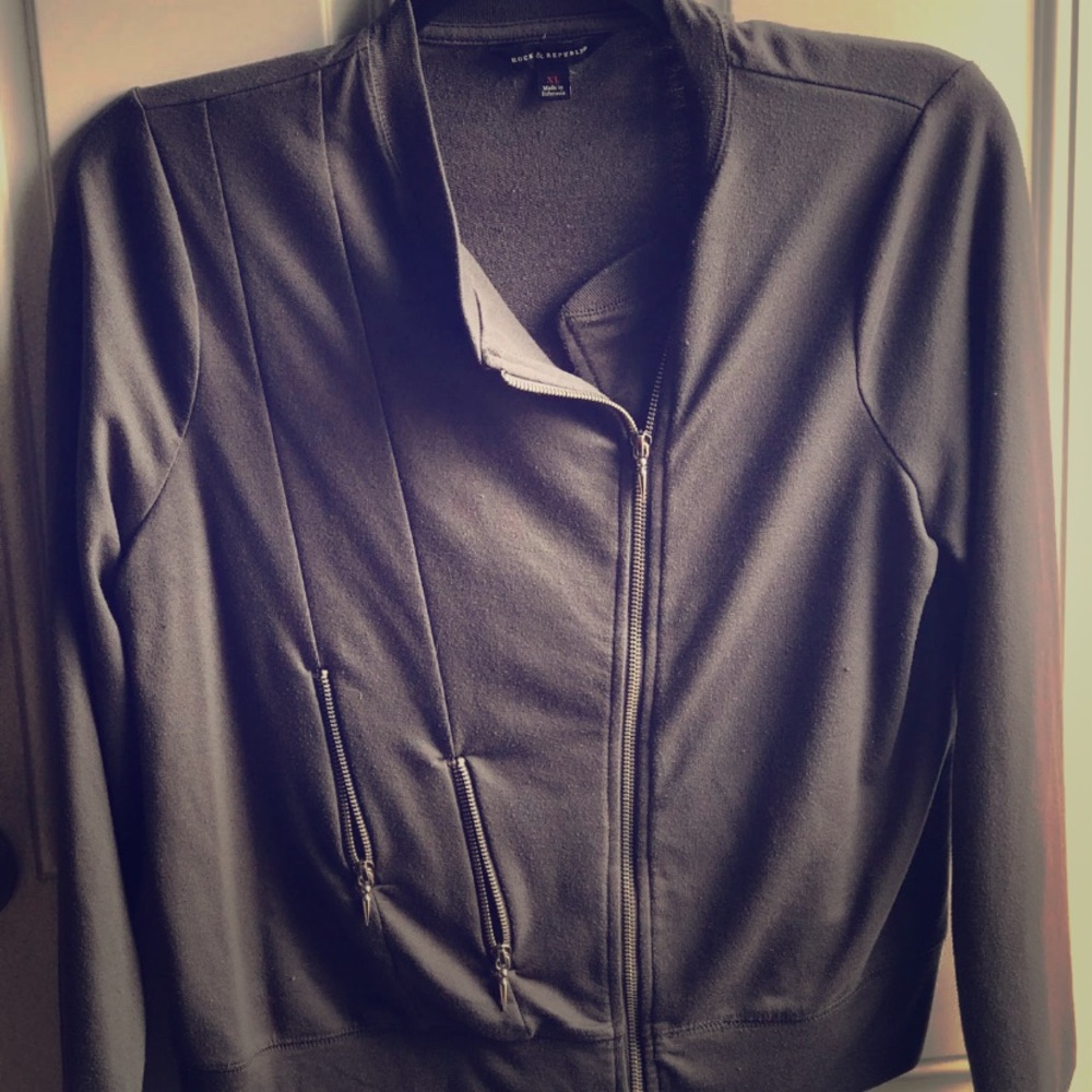 Rock Republic Side Zip Knit Jacket